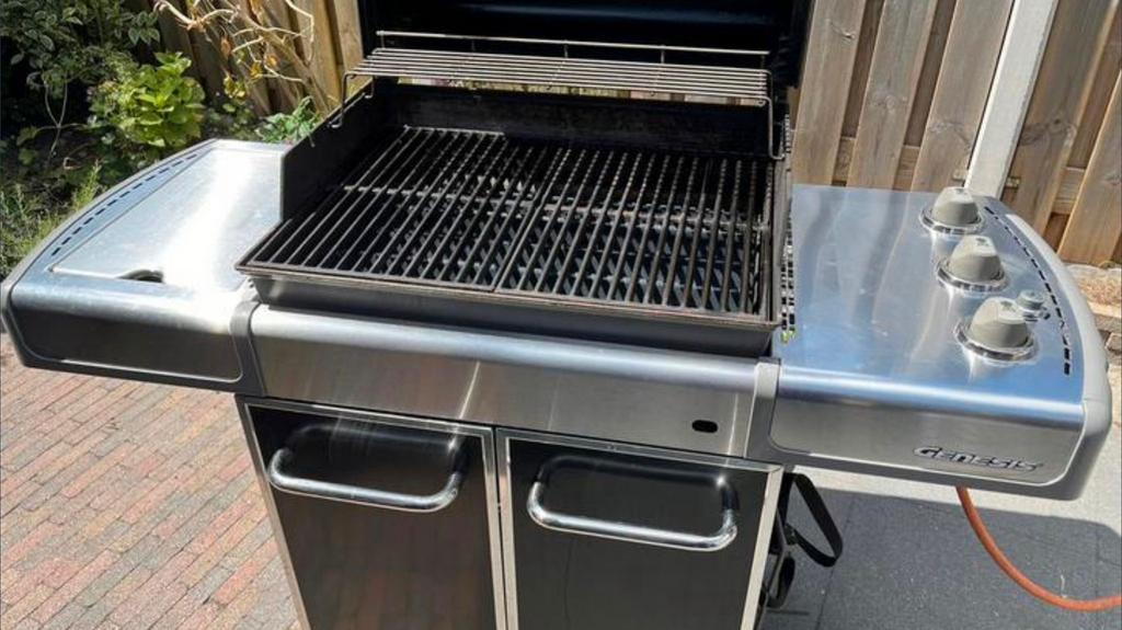 Weber gas bbq, Ophalen, Gebruikt