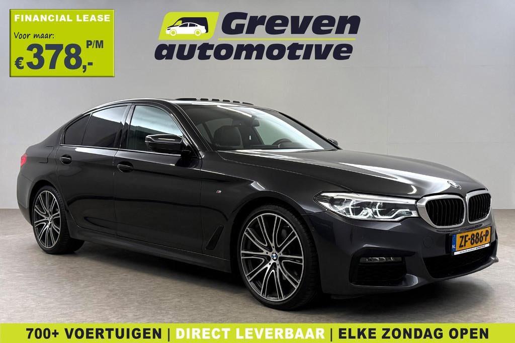 BMW 5 Serie 520i High Executive M-Sport | Pano | Sfeer | HuD, Auto's, Automaat, 1998 cc, Achterwielaandrijving, Gebruikt