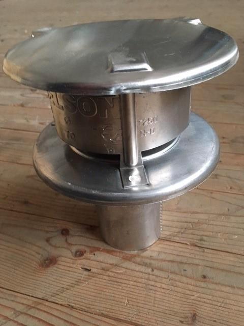 314. Rookgasafvoerkap Tregakap Trekkap Afvoerkap gasafvoer, Huis en Inrichting, Kachels, Nieuw, Houtkachel, Hout, Ophalen of Verzenden