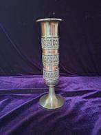 Vintage Noorse Tinnen Vaas - Haugrud TinnVintage Noorse Tinn, Antiek en Kunst, Ophalen of Verzenden