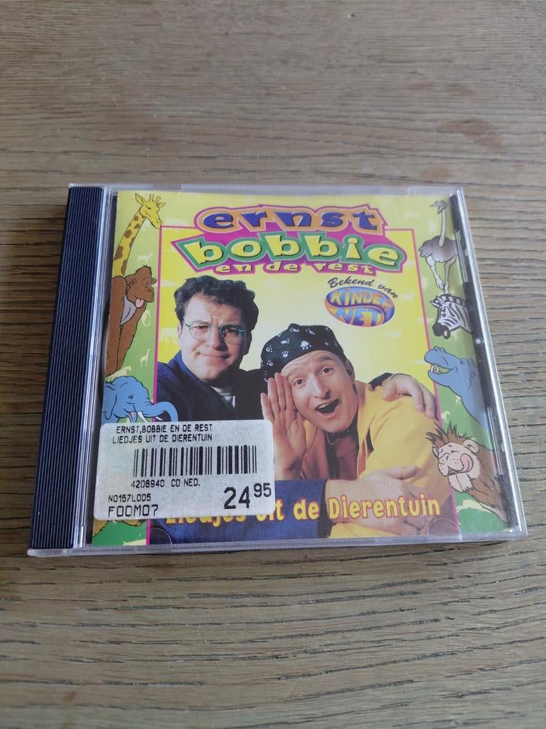 Ernst bobbie en de rest. Liedjes uit de dierentuin cd., Cd's en Dvd's, Cd's | Kinderen en Jeugd, Ophalen of Verzenden, Zo goed als nieuw