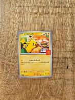 Pikachu Burger Promo Pokémon Kaart - McDonald's, Ophalen of Verzenden