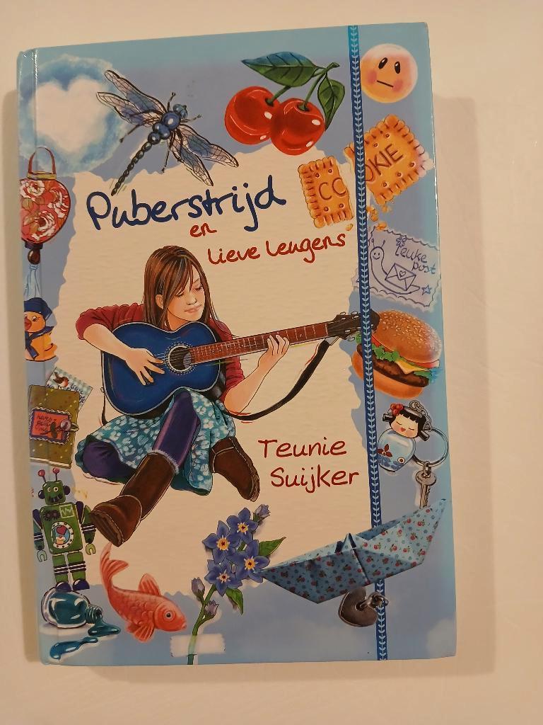 Teunie Suijker - Puberstrijd en lieve leugens - Hardcover, Ophalen of Verzenden, Zo goed als nieuw, Teunie Suijker