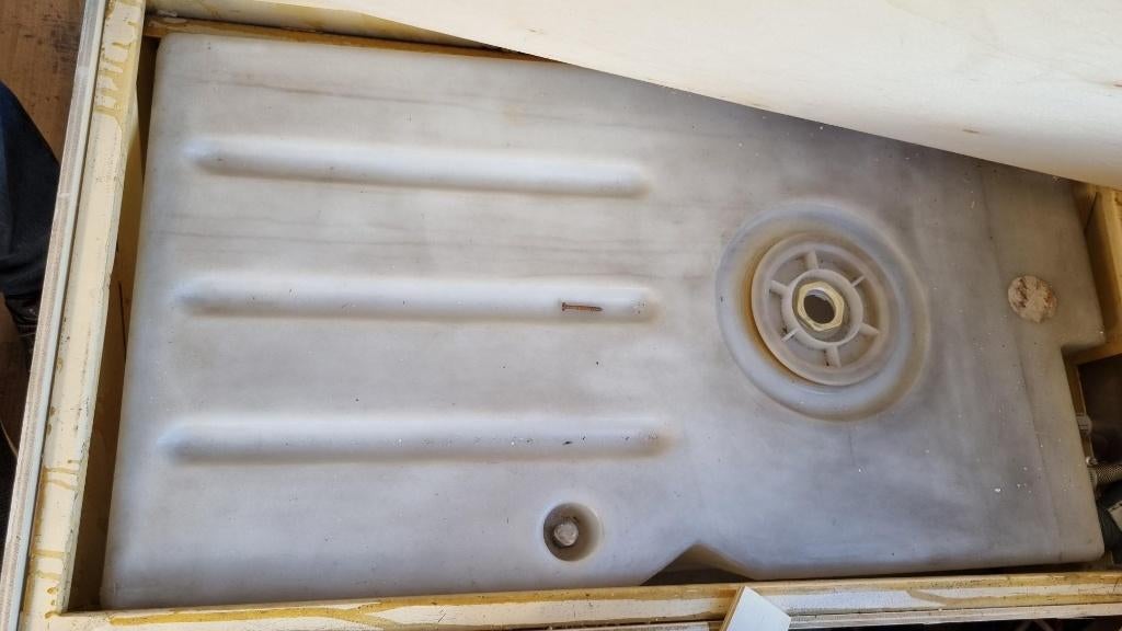 Drinkwater water tank camper Wit tank schoonwater vers 85L, Verzenden, Gebruikt