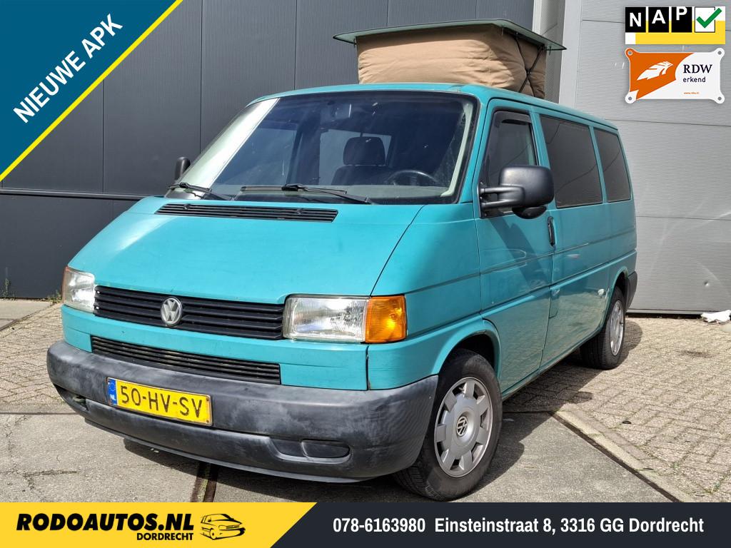 Volkswagen Transporter T4 Camper 1.9 TD ABL NIeuwe APK ✅, Volkswagen, Watertank (Afval), Handgeschakeld, Diesel