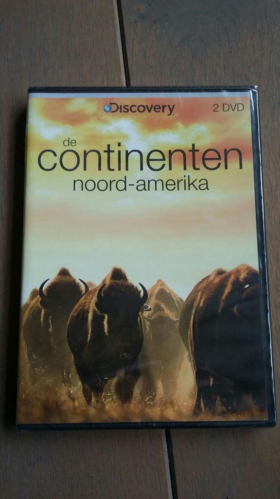 DVD De Continenten Noord Amerika NIEUW, Cd's en Dvd's, Alle leeftijden, Ophalen of Verzenden, Nieuw in verpakking, Natuur