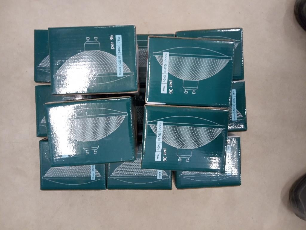 Halogeen lamp 75W GU10, Led-lamp, 60 watt of meer, Nieuw, Ophalen of Verzenden