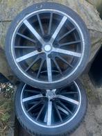 Leuk set 4x108 ET25 17inch velgen met banden, Ophalen, Gebruikt