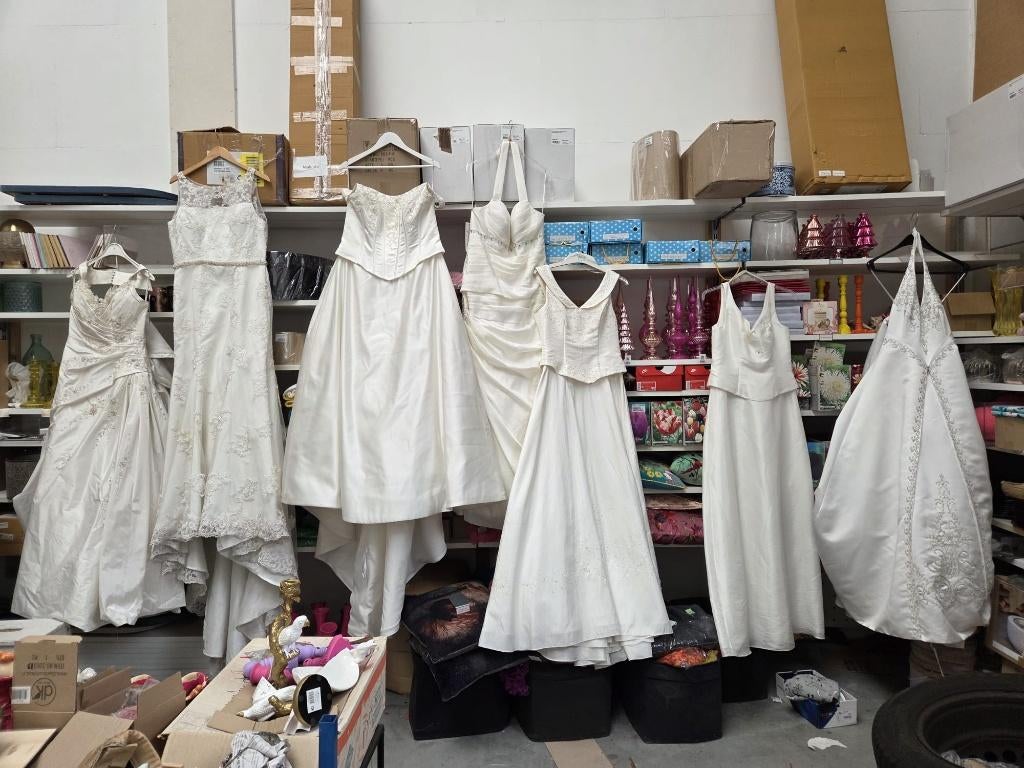 7 bruidsjurken trouwjurken maat 38 t/m 44, Kleding | Dames, Trouwkleding en Trouwaccessoires, Trouwjurk, Wit, Nieuw, Ophalen of Verzenden