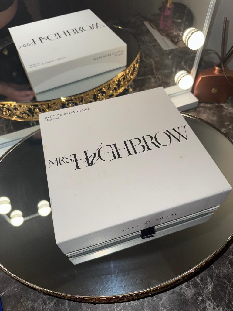 Henna brows Mrs Highbrow master kit, Ophalen, Overige kleuren, Gehele gezicht, Nieuw