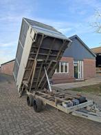 kieper 3.5 ton met gesloten opbouw, Auto diversen, Aanhangers en Bagagewagens, Gebruikt