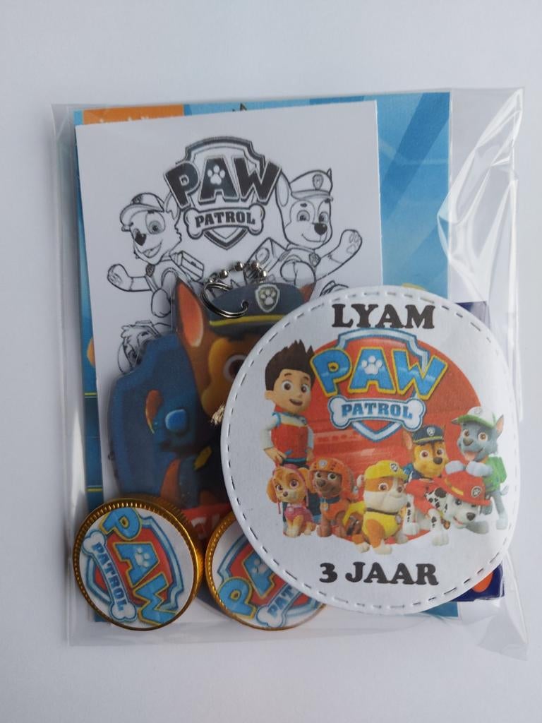 Paw Patrol traktatie zakje, Ophalen of Verzenden, Losse flippo's
