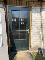 Houten kozijnen dichte ramen deuren openslaande deuren, Gebruikt, Overige typen, Inclusief glas, 75 tot 150 cm