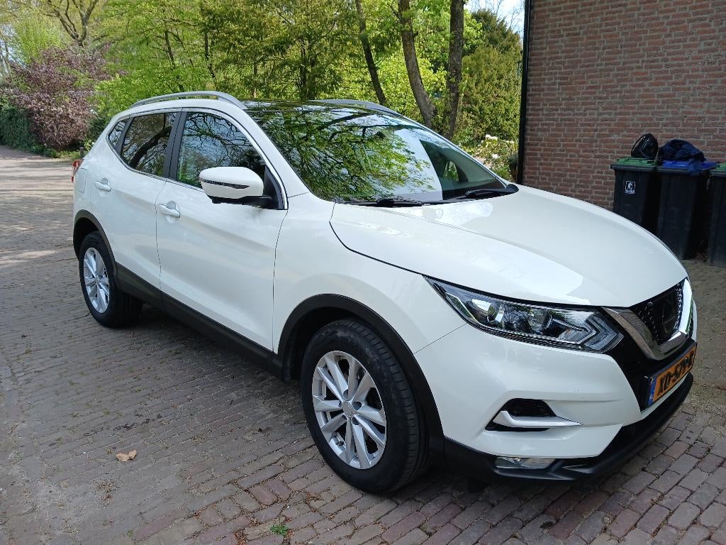 NISSAN QASHQAI 1.2DIGT 85KW N-CONNECTA 2018 Wit, Auto's, Nissan, Voorwielaandrijving, Stof, 4 cilinders, USB