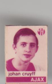Voetbal speld Johan Cruyff- Ajax, Verzamelen, Speldjes, Pins en Buttons, Verzenden, Zo goed als nieuw, Sport