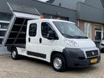 Fiat Ducato 35L 3.0 CNG benzine Aardgas Kipper Loopt op 3 Ci, Auto's, Bestelauto's, Voorwielaandrijving, Euro 5, Zwart, 4 cilinders