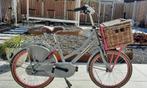 Leuke Popal meisjesfiets 22 inch met rieten mand, Ophalen, Gebruikt
