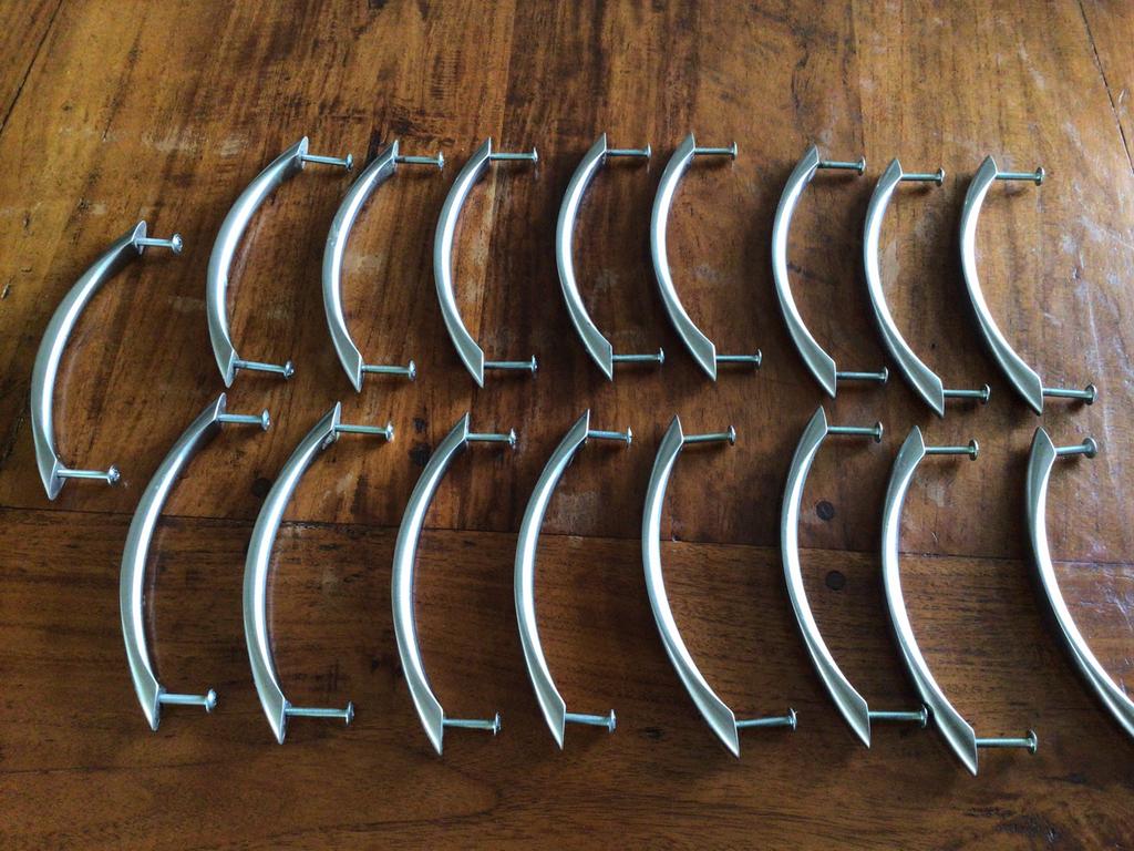 Deurgrepen, Huis en Inrichting, Ophalen of Verzenden, Zo goed als nieuw, 25 tot 50 cm, Minder dan 100 cm