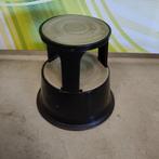 Opstapkruk olifantpoot verrijdbaar hoogte 43 cm, Ophalen, Gebruikt, Staal