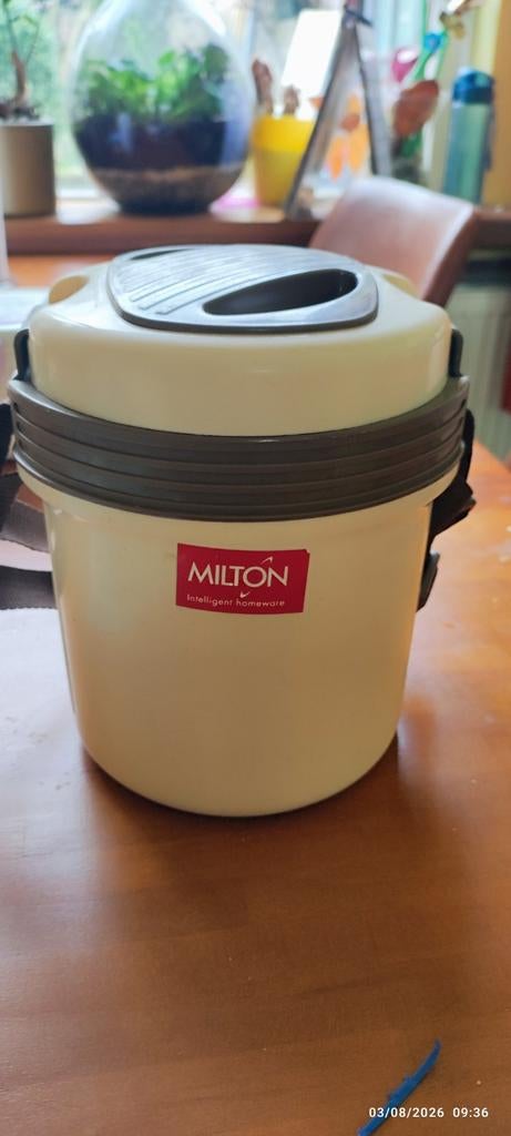 Milton Electron Tiffin met verwarmingsfunctie, Huis en Inrichting, Keuken | Keukenbenodigdheden, Gebruikt, Ophalen of Verzenden