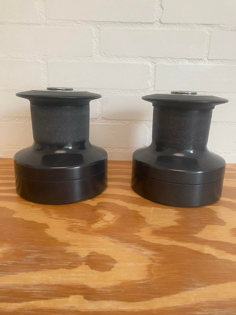 Barient 2-speed lieren - set van 2, Watersport en Boten, Bootonderdelen, Ophalen of Verzenden, Gebruikt, Dekbeslag, Zeilboot