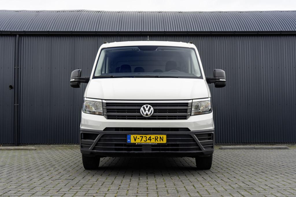 Volkswagen Crafter 35 2.0 TDI | Kipper | DC | 6-Zits | Cruis, Auto's, Voorwielaandrijving, Gebruikt, 4 cilinders, Met garantie (alle)