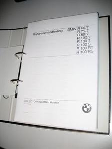 BMW werkplaatsboek voor BMW R60/7 R75/7 R80/7 R100/7 R100RT, Motoren, Ophalen of Verzenden, BMW