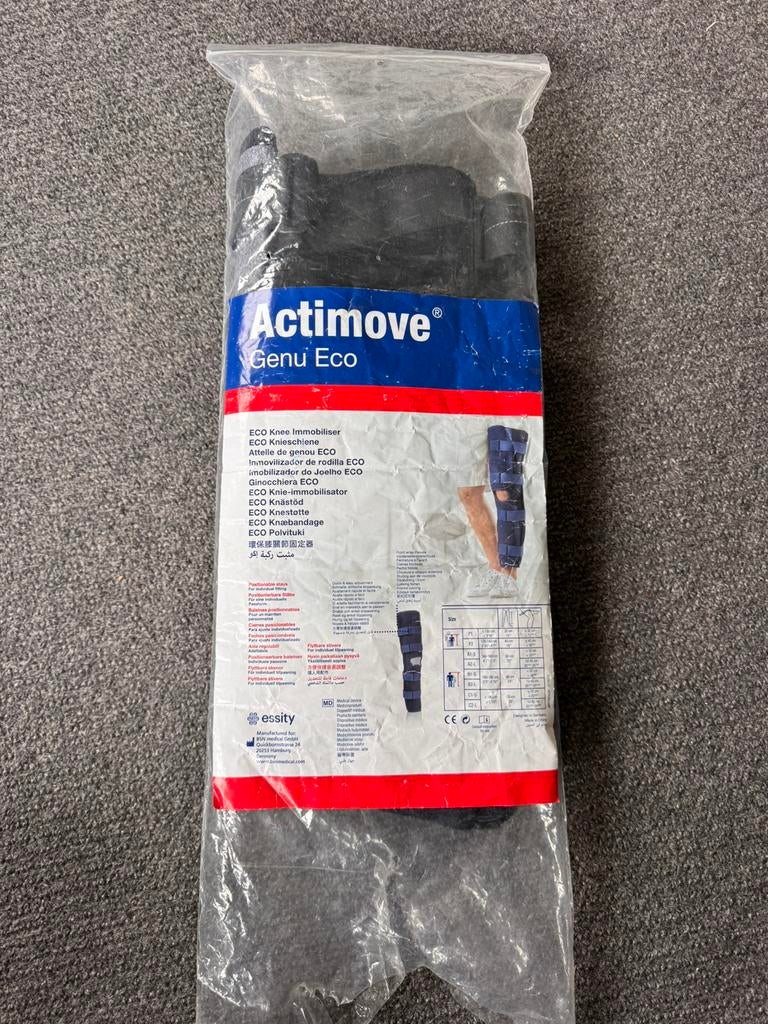 Vaste knieorthese voor immobilisatie Actimove Genu Eco, Ophalen of Verzenden
