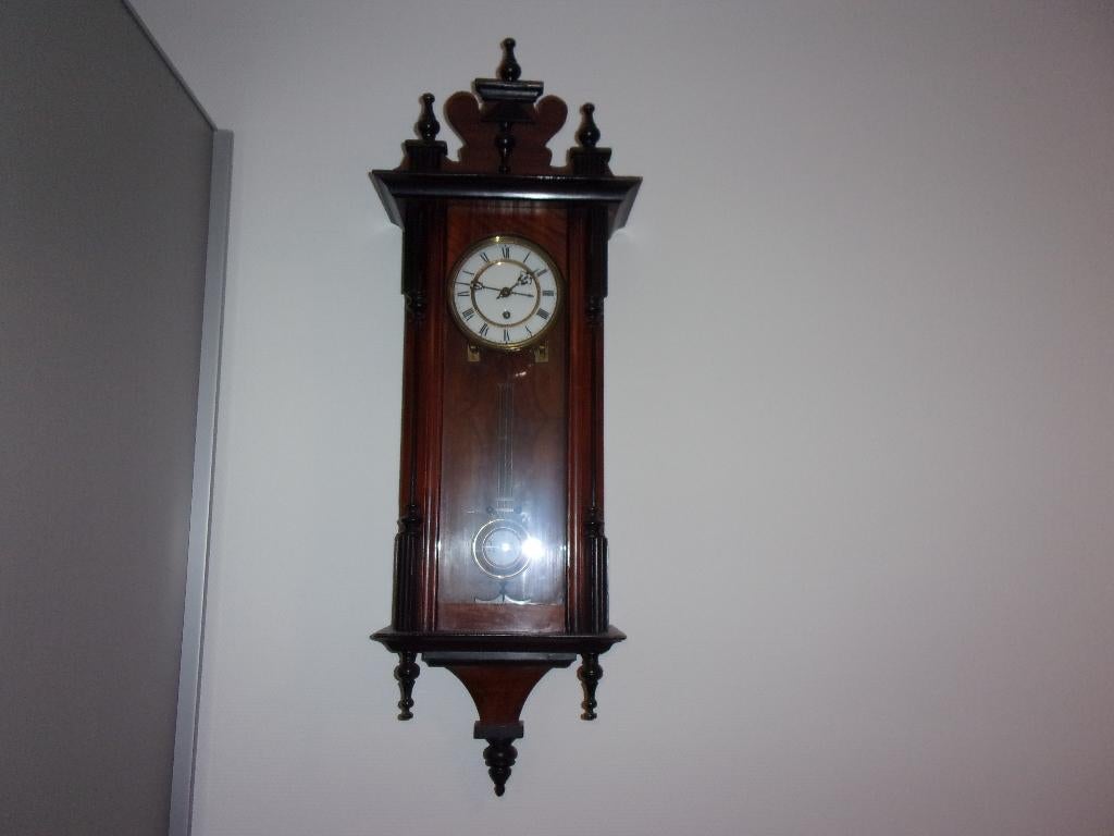 Antieke REGULATEUR in originele staat en goed lopend, Antiek en Kunst, Antiek | Klokken, Ophalen