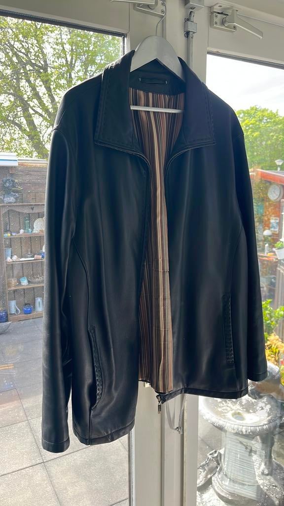 Leren Jack van The Leatherman (Zwart), Kleding | Heren, Ophalen of Verzenden, Zo goed als nieuw, Zwart