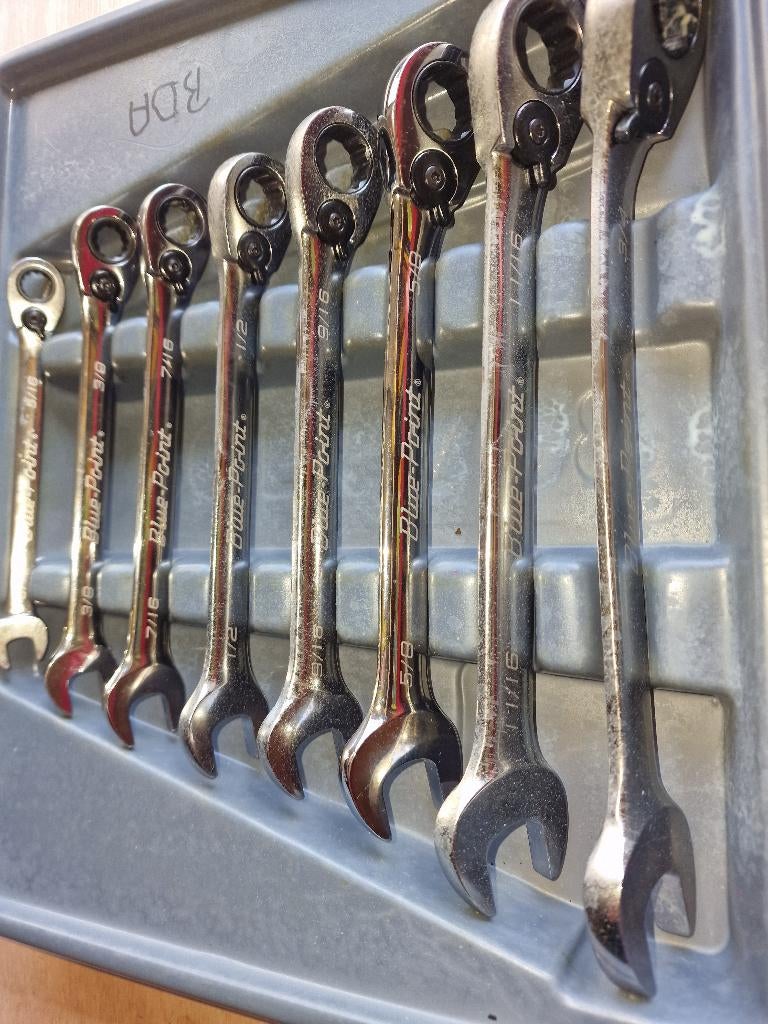 Ring / steeksleutels (ratel) Blue Point, Ophalen of Verzenden, Zo goed als nieuw