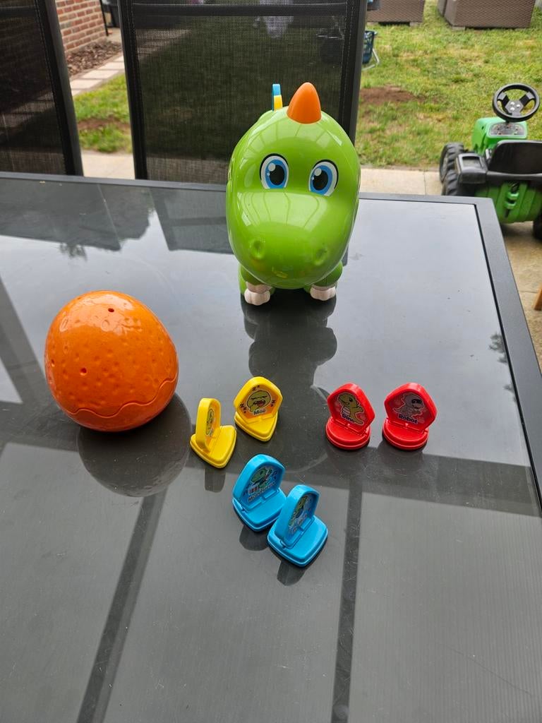Interactieve Dinosaurus met Vormen Sorteerder, Ophalen