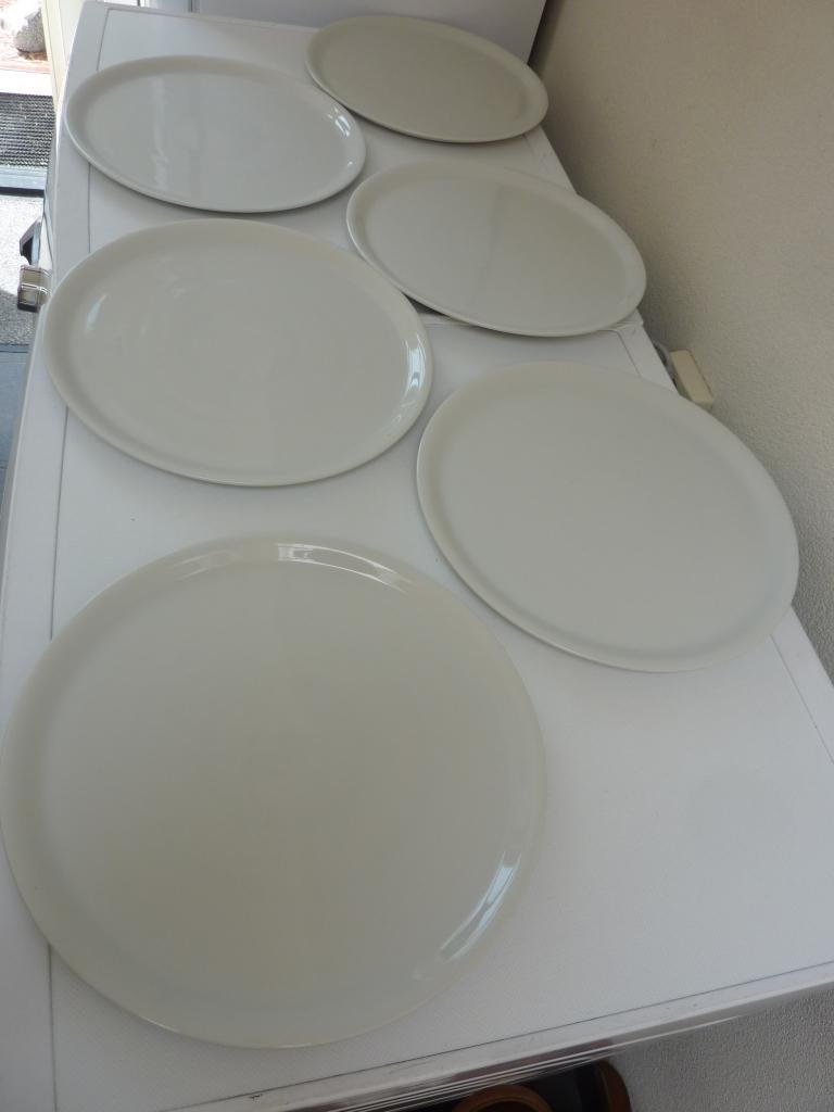 6 Saturnia diner borden. Italië., Ophalen, Gebruikt, Bord(en), Overige stijlen