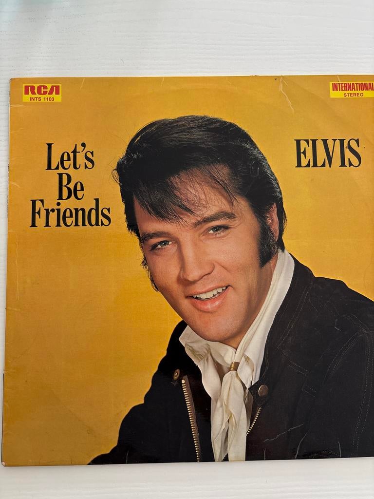 Elvis Presley - Let's Be Friends LP (RCA International), Ophalen of Verzenden, Zo goed als nieuw, Cd of Plaat