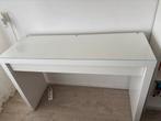Ikea Malm toilettafel met glazen blad, Ophalen, Gebruikt, 100 tot 150 cm, Minder dan 100 cm