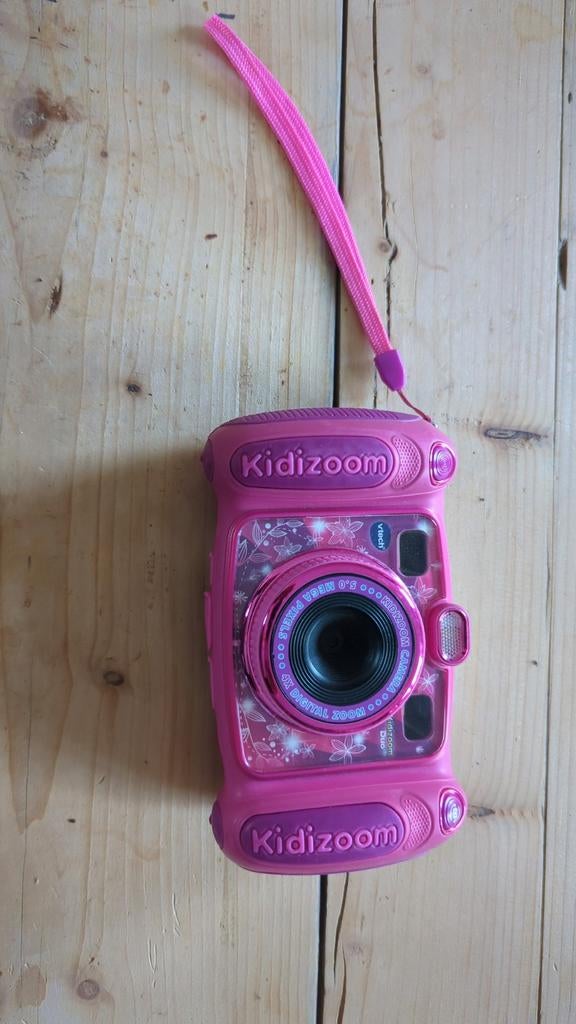 V-tech Kidizoom Duo kindercamera roze, Audio, Tv en Foto, Fotocamera's Digitaal, Ophalen, Gebruikt, Compact, Overige Merken