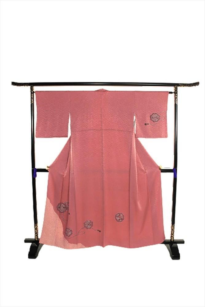 Japanse Houmongi Kimono., Kleding | Dames, Jurken, Gedragen, Maat 38/40 (M), Onder de knie, Verzenden