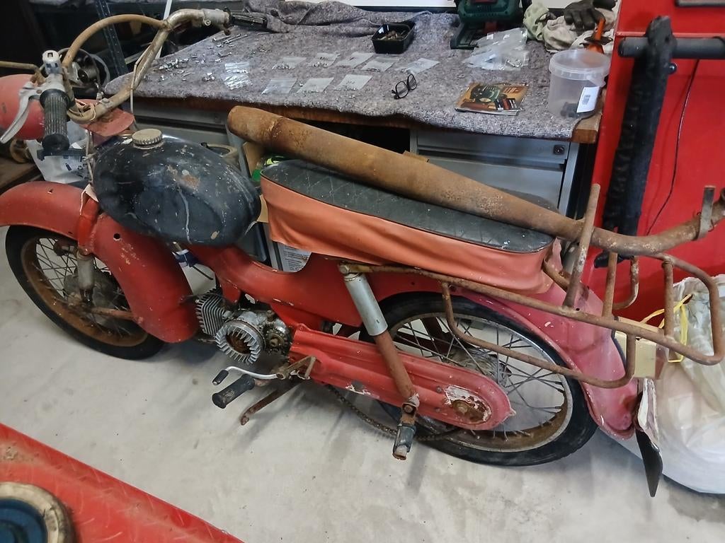 Kreidler opknapper of voor onderdelen, Ophalen