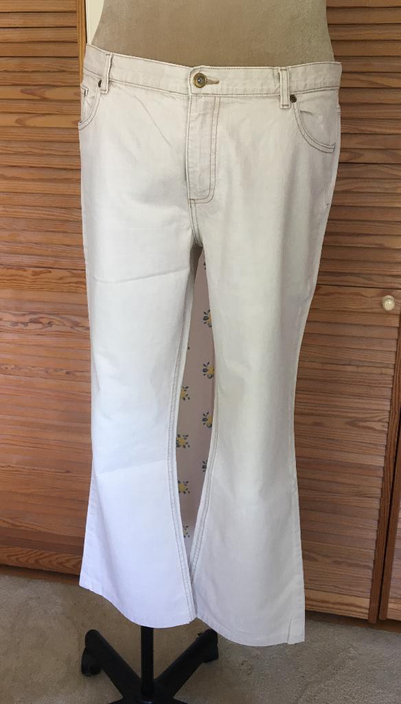 Monsoon traditionele 5 pocket zand jeans, Kleding | Dames, Overige kleuren, Ophalen of Verzenden, Zo goed als nieuw, W30 - W32 (confectie 38/40)