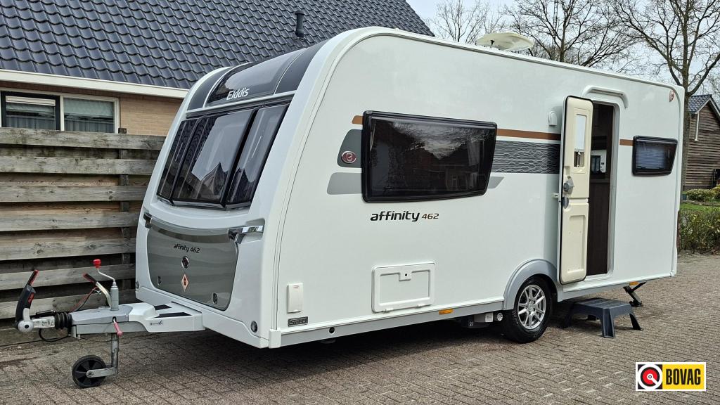Elddis Affinity 462 incl. Mover en Luifel !, Standaardzit, Elddis, Tot en met 2, Bedrijf