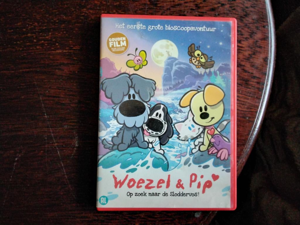 Woezel en pip op zoek naar de sloddervos, origineel, Avontuur, Alle leeftijden, Ophalen of Verzenden, Zo goed als nieuw