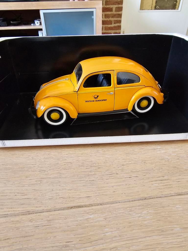TE KOOP MOOIE SOLIDO VOLKSWAGEN KAFER SCHAAL1:17, Ophalen of Verzenden, Zo goed als nieuw, Auto, Overige merken