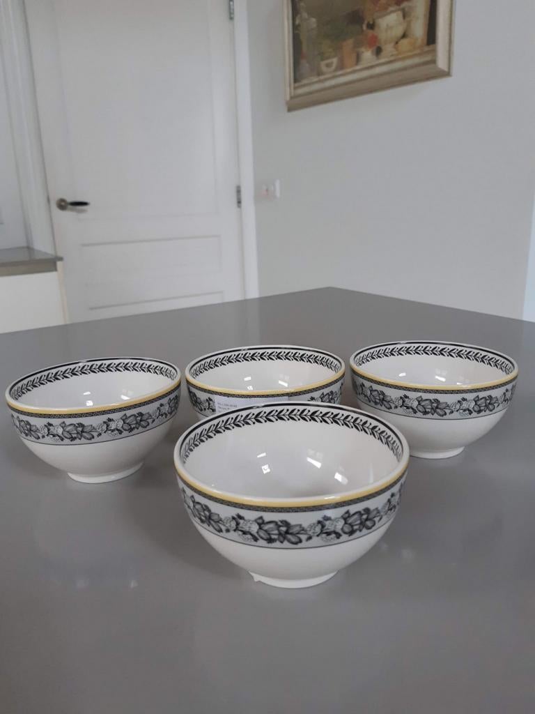 4 kommen Villeroy en Boch Audun Ferme  Nieuw, Nieuw, Ophalen of Verzenden, Kom(men), Overige stijlen