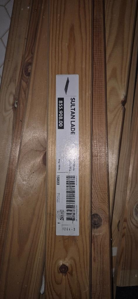 Sultan lade lattenbodem, Huis en Inrichting, Slaapkamer | Matrassen en Bedbodems, 90 cm, Eenpersoons, Ophalen of Verzenden, Zo goed als nieuw