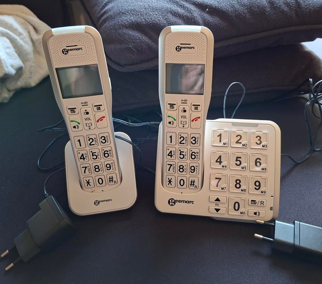 Senioren dect telefoon., Ophalen of Verzenden, Zo goed als nieuw, 1 handset