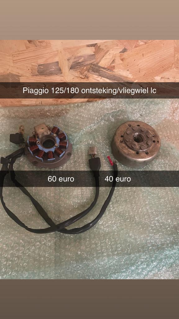 Piaggio lc ontsteking/vliegwiel, Fietsen en Brommers, Ophalen of Verzenden, Zo goed als nieuw