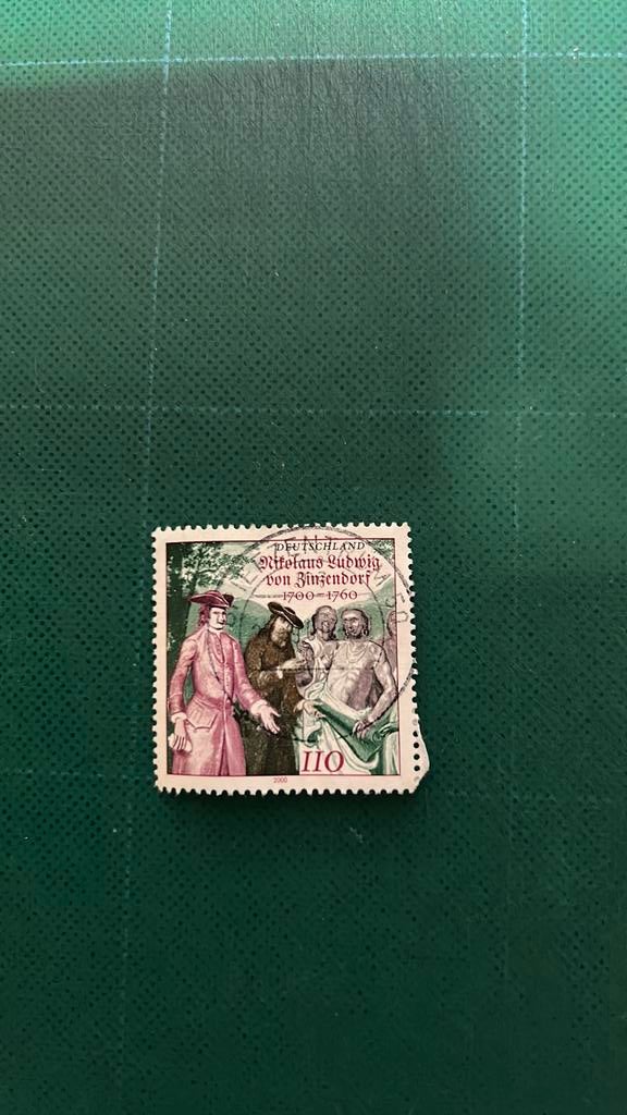 Duitsland 2000 Binzendorf 110, Postzegels en Munten, Postzegels | Europa | Duitsland, Verzenden, 1990 tot heden, Gestempeld