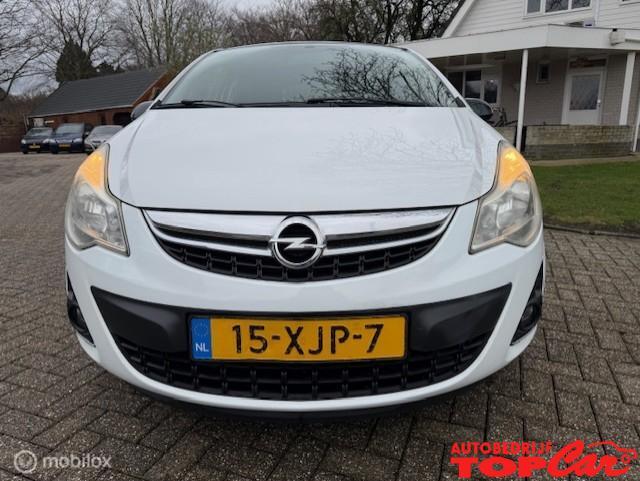Opel Corsa 1.2-16V Color Edition 1e eigenaar, Cruise Navigat, Voorwielaandrijving, 4 cilinders, 1229 cc, Wit