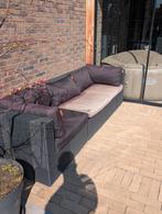 Loungeset met extra zwarte kussenhoezen, Tuin en Terras, Tuinsets en Loungesets, Gebruikt, 3 zitplaatsen, Ophalen of Verzenden
