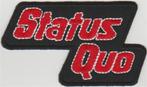 Status Quo stoffen opstrijk patch embleem #2, Verzamelen, Ophalen of Verzenden, Nieuw, Kleding